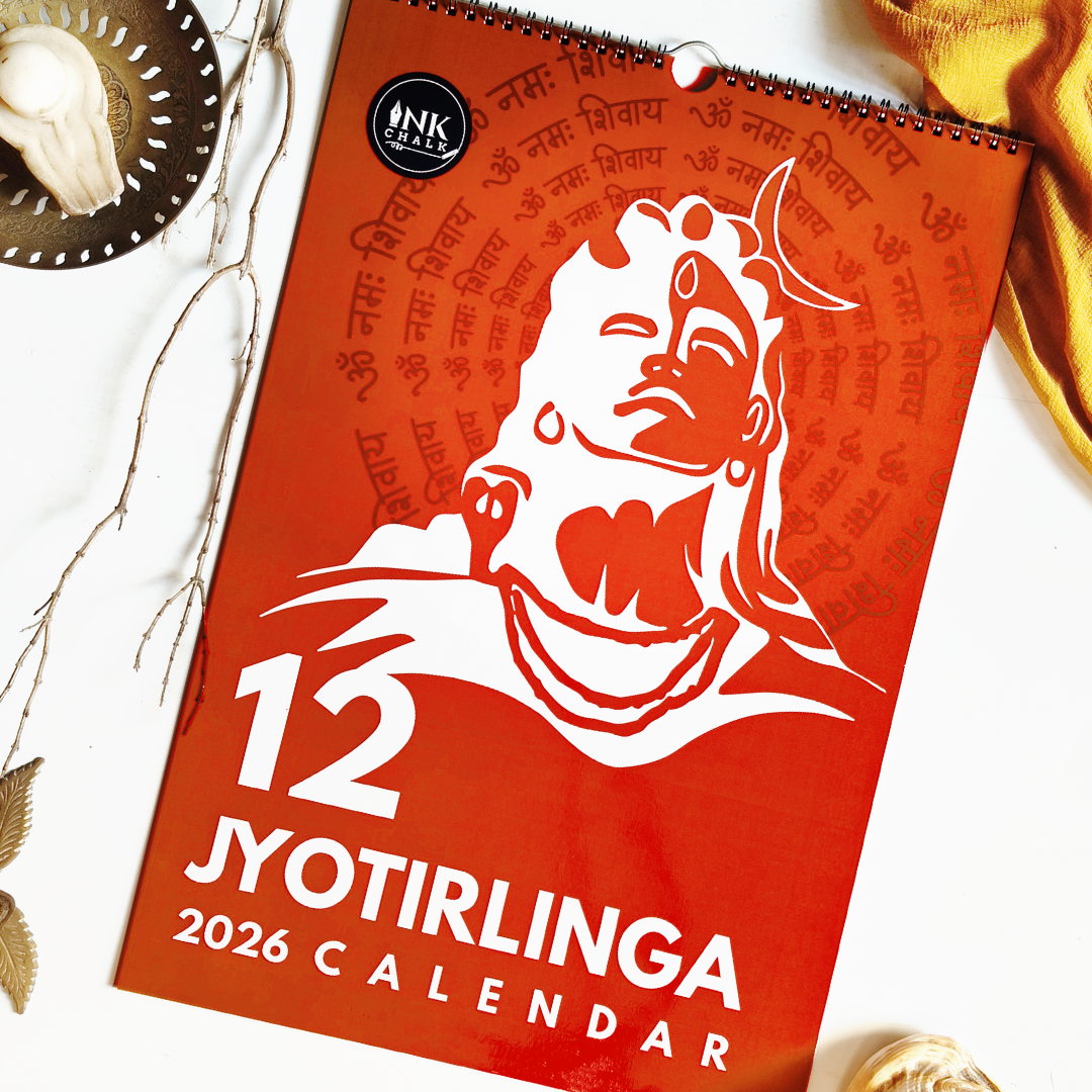 12 Jyotirlinga Calendar 2026 Wall Calendar