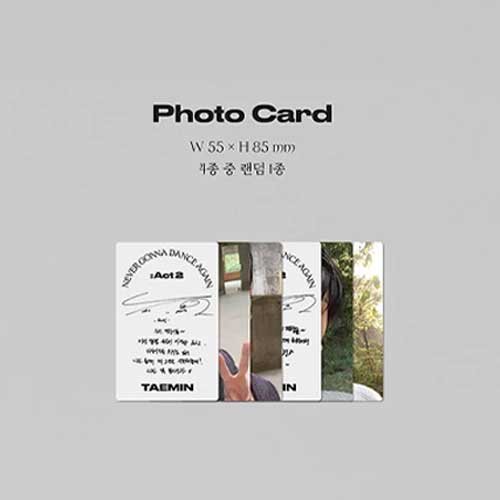 Shinee Taemin - Never Gonna Dance Again : Act 2