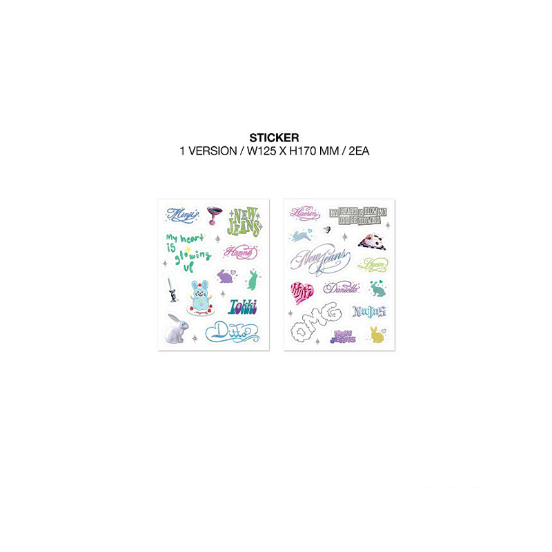 Newjeans - Omg (Message Card)