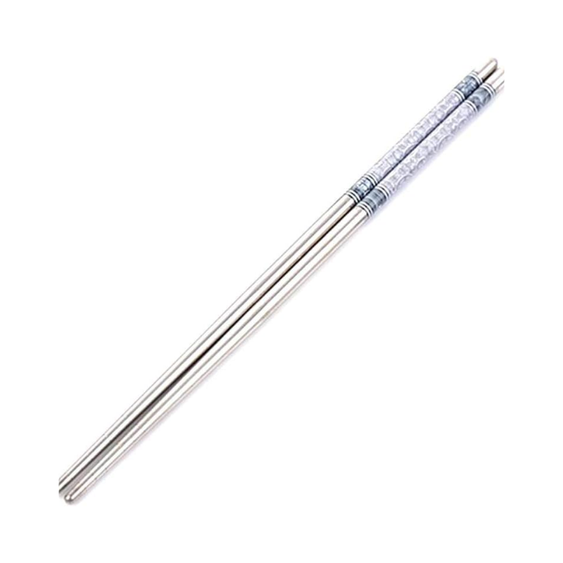 Blue Chopsticks (Stainless Steel)