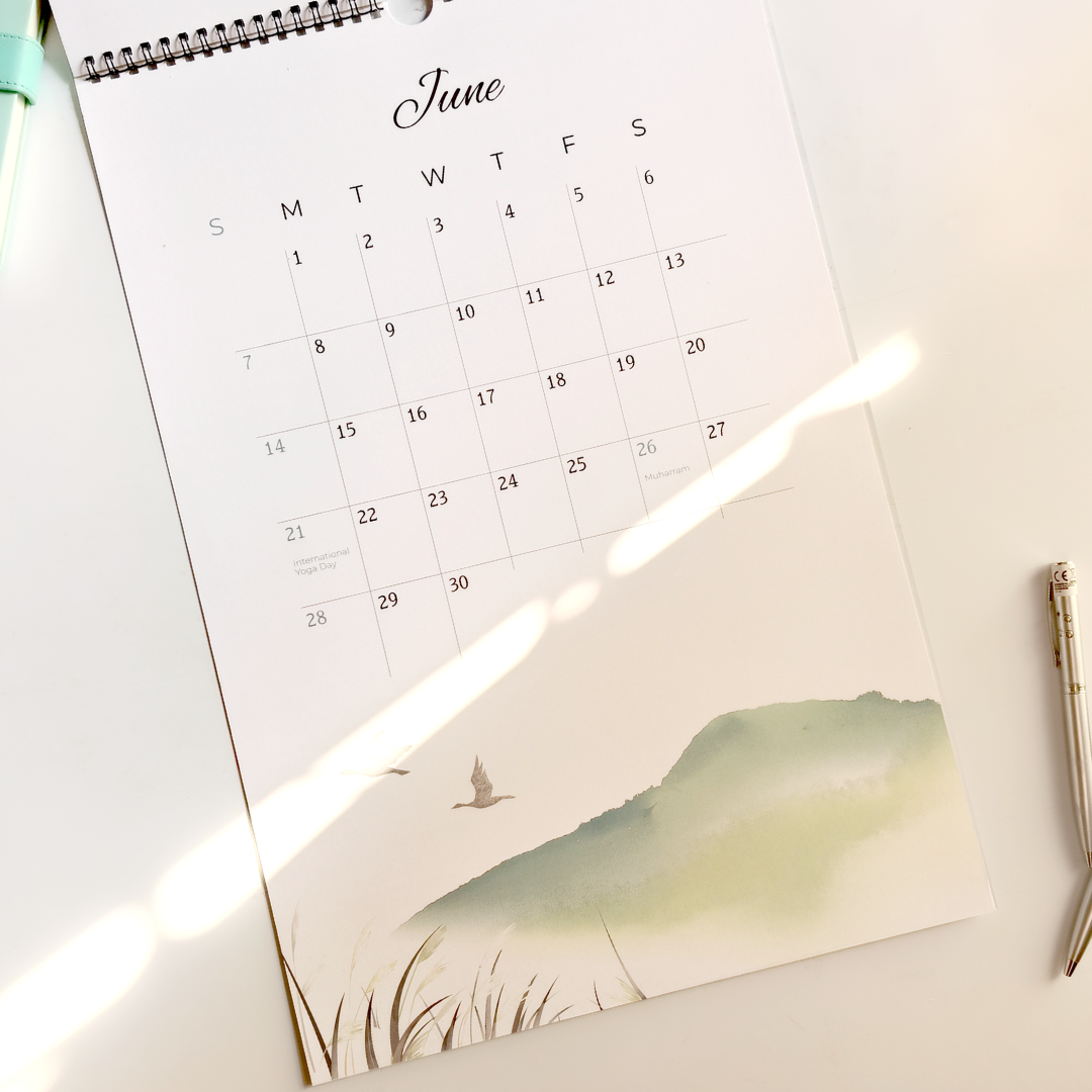 Breath of Air 2026 Wall Calendar