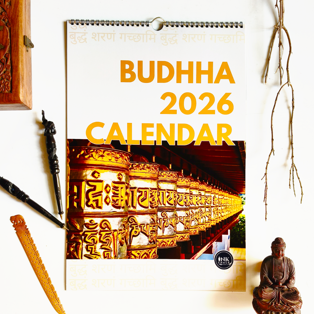 Buddha Calendar 2026 Wall Calendar