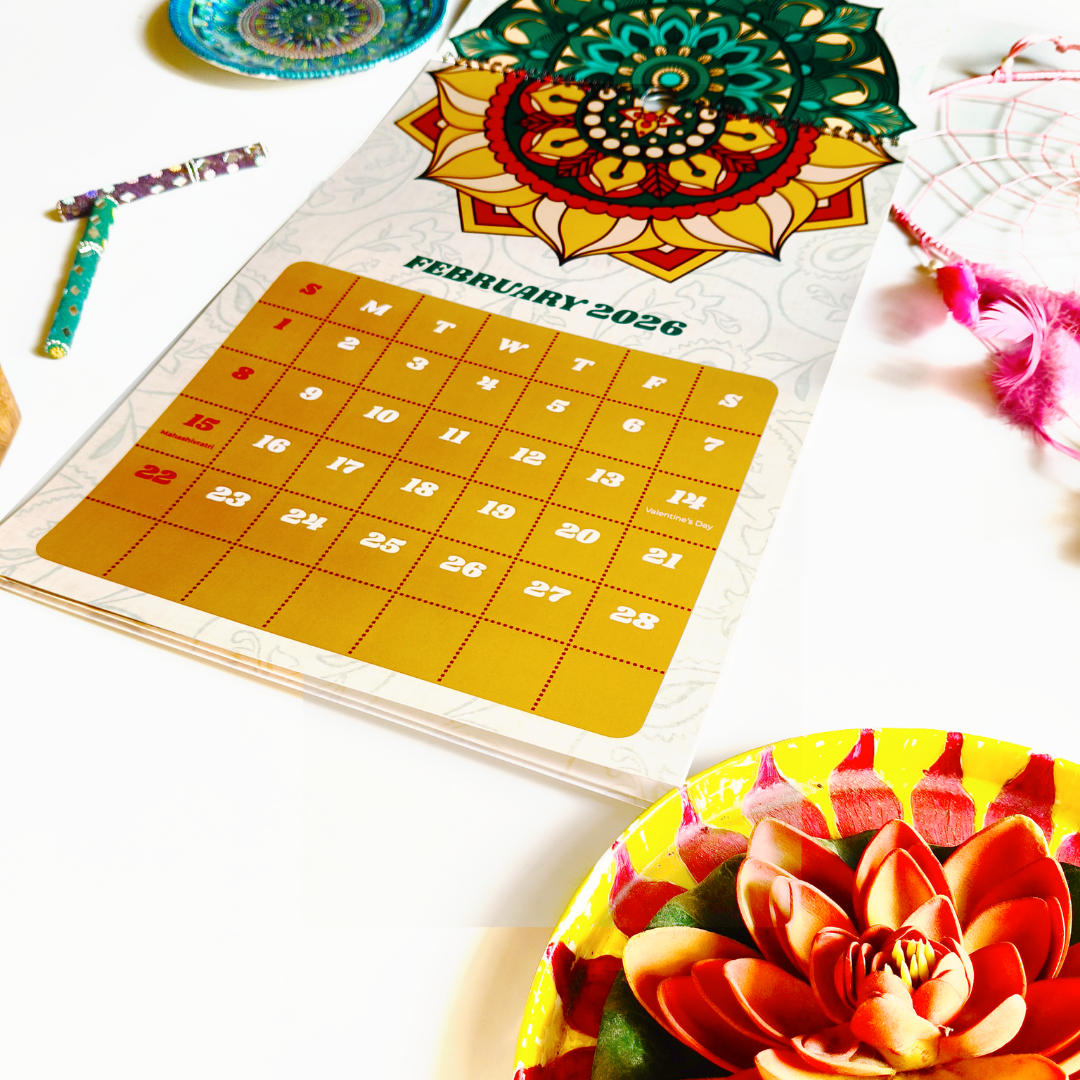 Mandala Art 2026 Wall Calendar
