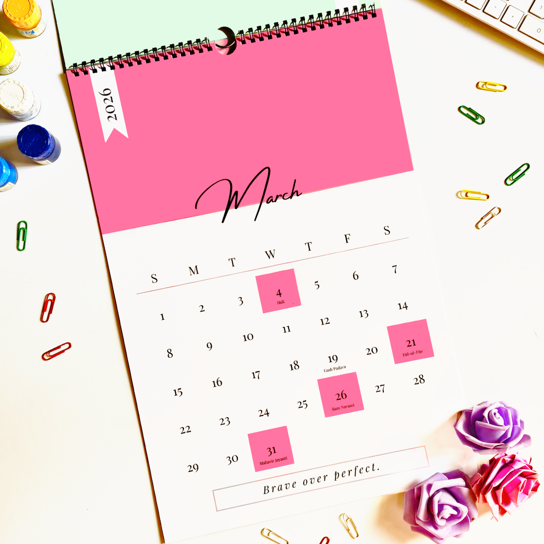 Pastel Palette 2026 Wall Calendar