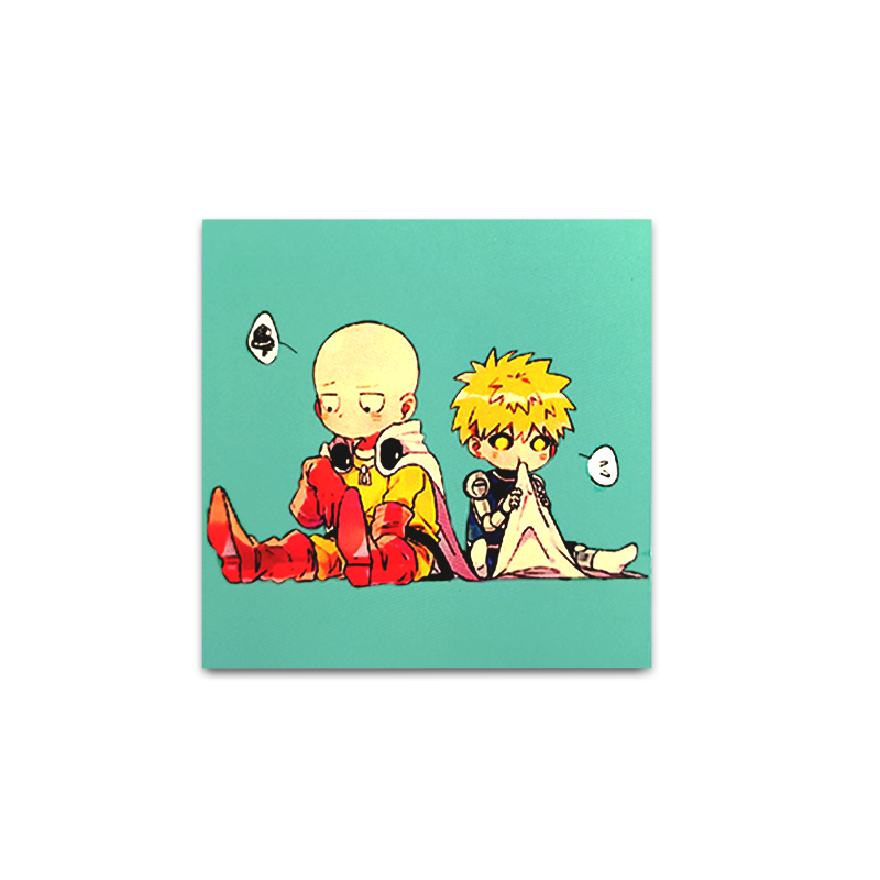 ONE PUNCH MAN SAITAMA & GENOS Chibi Magnet