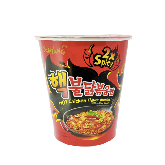 Samyang Buldak 2Xspicy Cup Ramen - Hot Chicken Flavor
