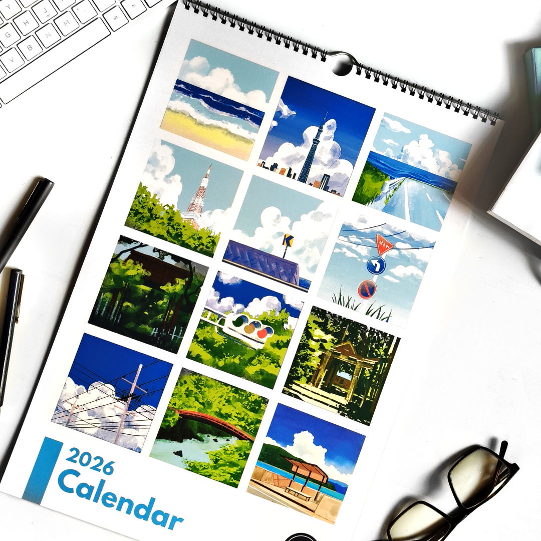 Serene Memories 2026 Wall Calendar
