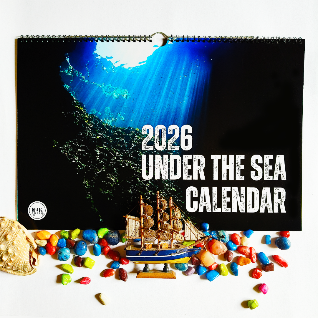 Under The Sea 2026 Wall Calendar