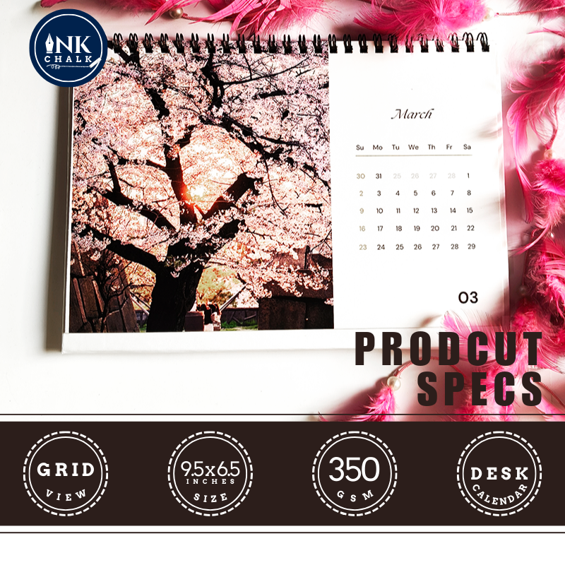 A Year of Beauty 2025 Flip Table Calendar