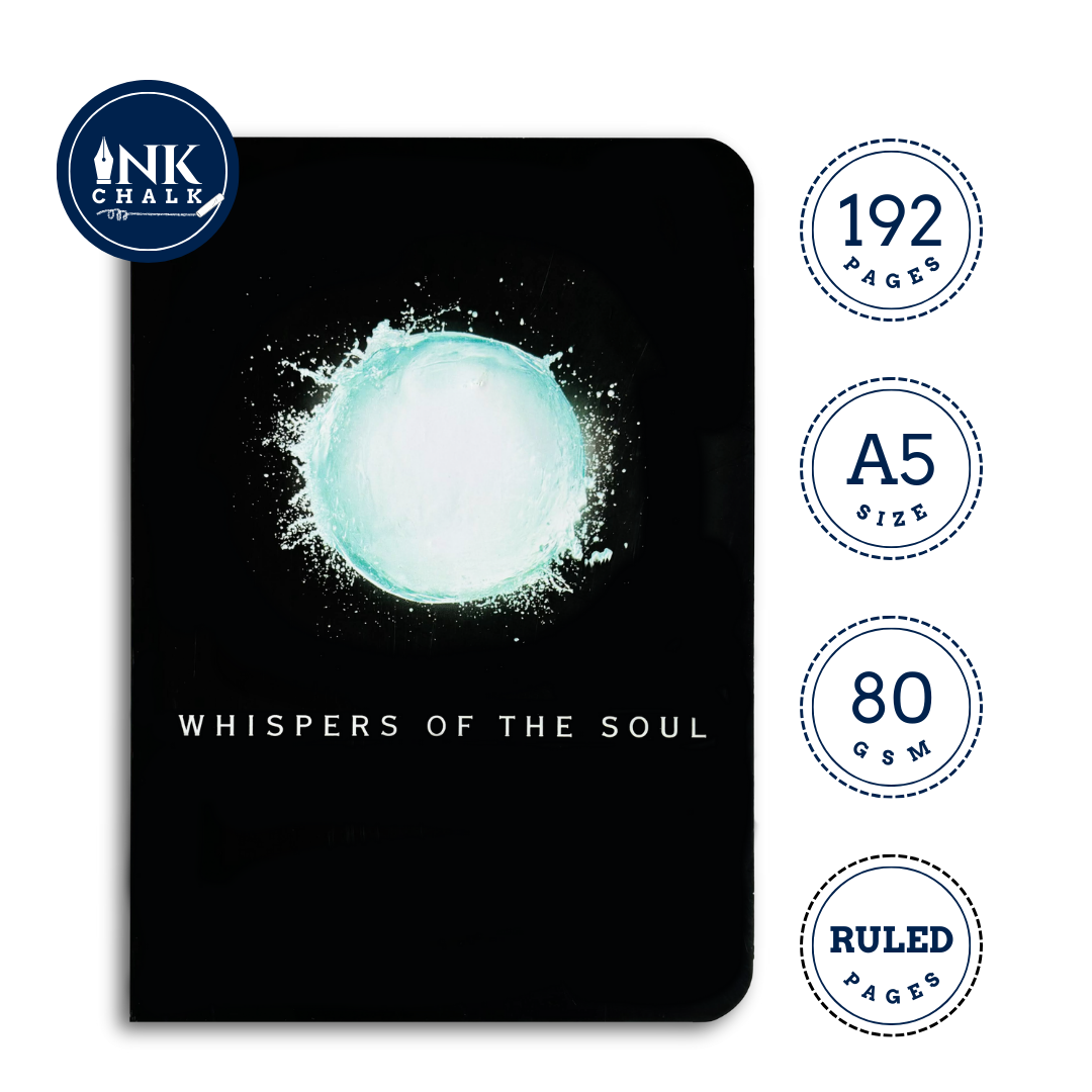 InkChalk WhispersOfSoul | A5 - Ruled Notebook