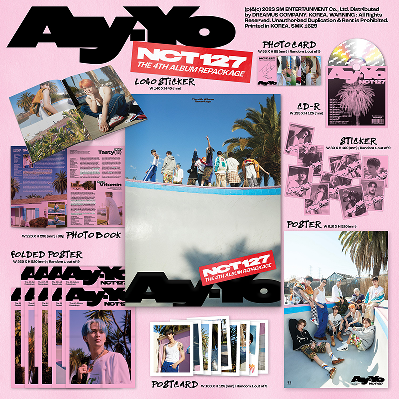 NCT 127 - Ay-Yo  [A] (Pink)