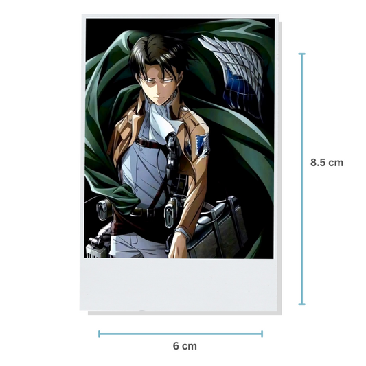 ATTACK ON TITAN LEVI Photocard 2 [Unofficial]