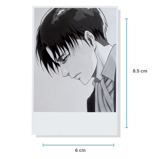 ATTACK ON TITAN LEVI Photocard 1 [Unofficial]