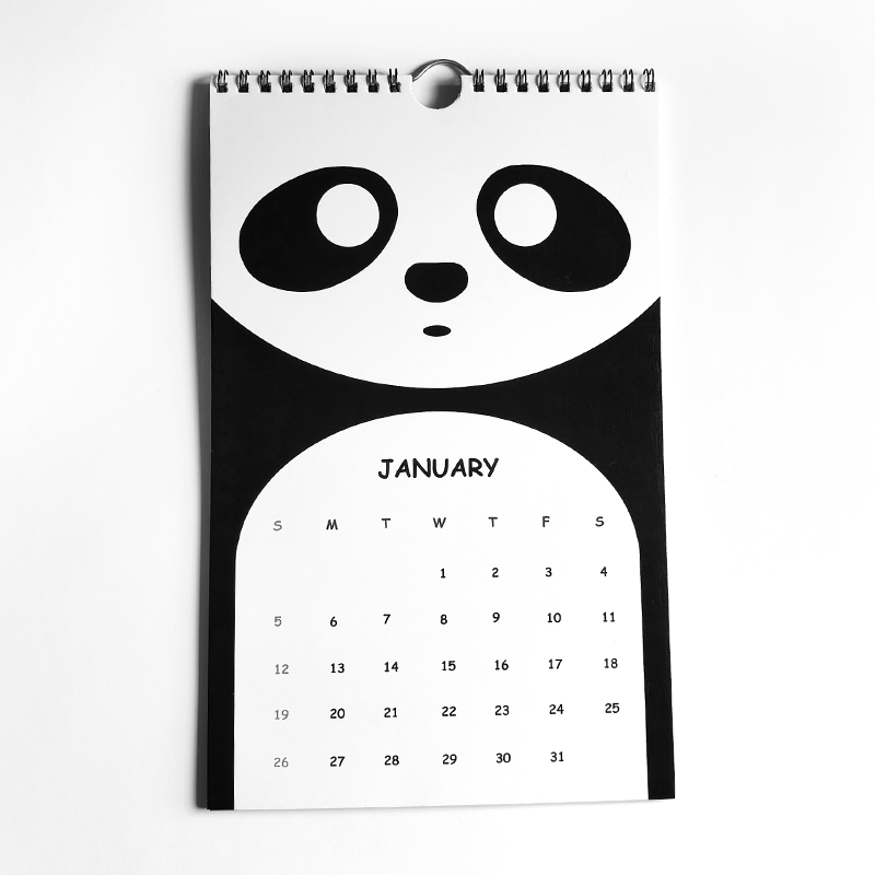 Cute Animal 2025 Mini Hanging Calendar