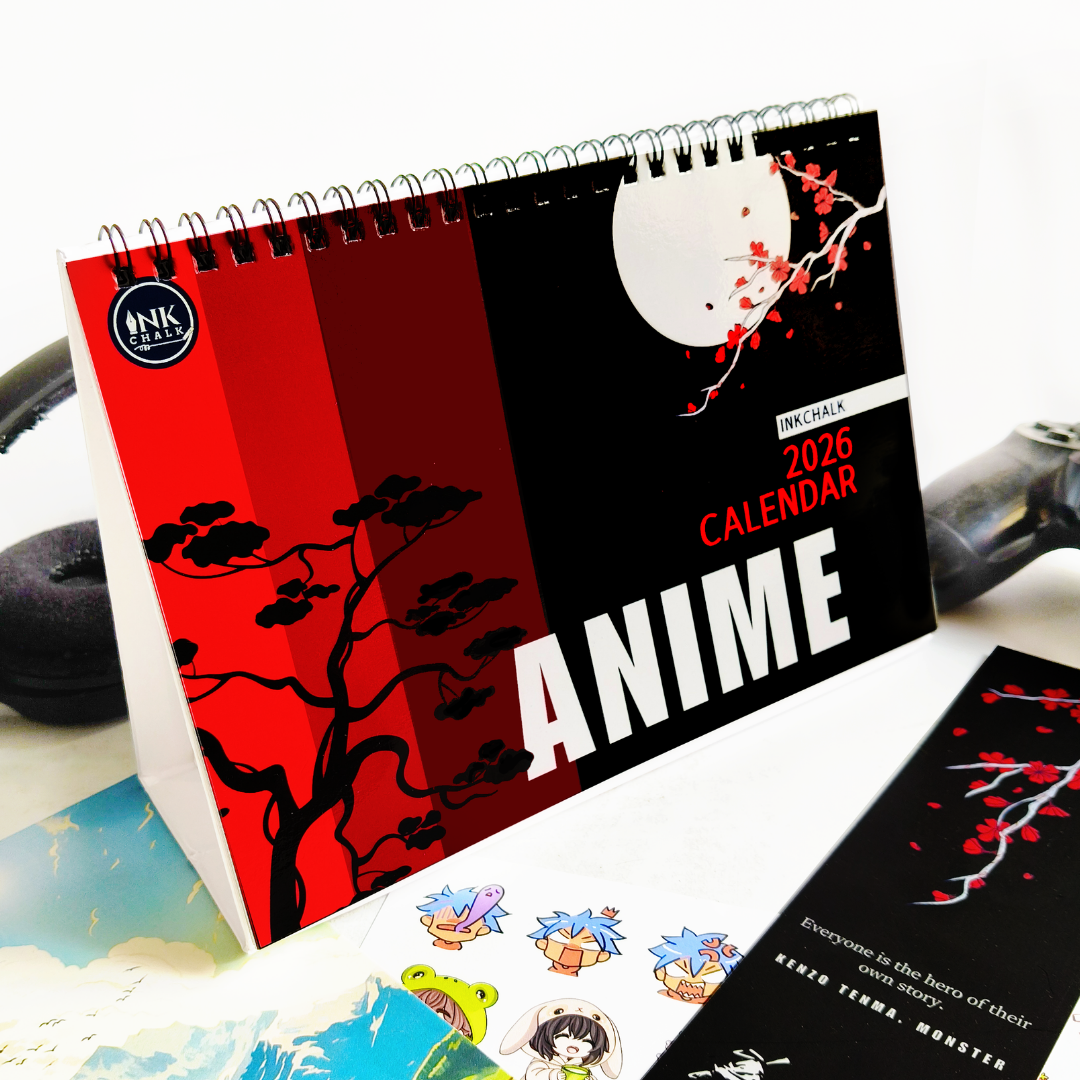 InkChalk Anime 2026 Countdown Box [Darkmode Version]