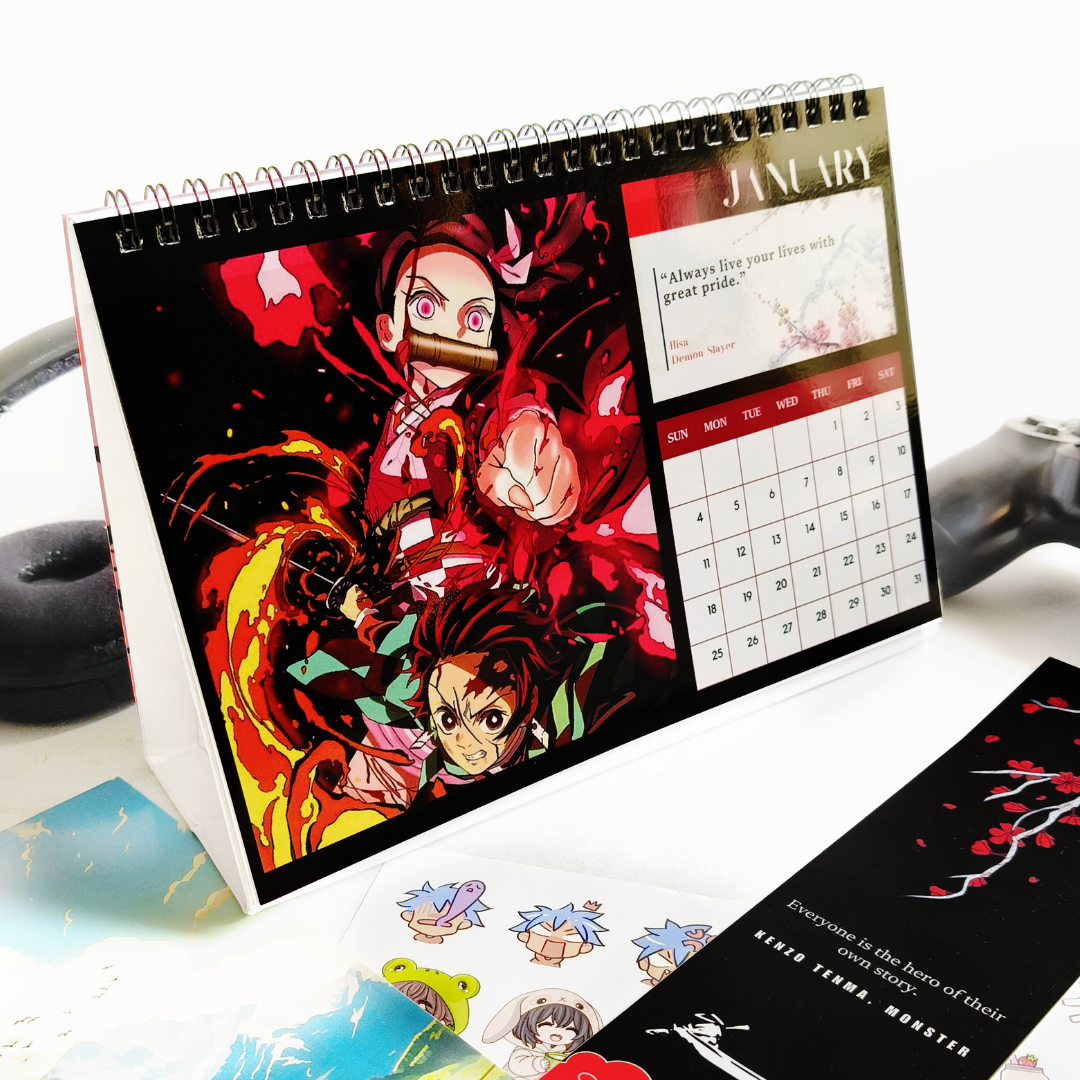 InkChalk Anime 2026 Countdown Box [Darkmode Version]