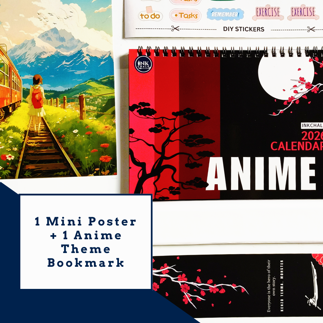 InkChalk Anime 2026 Countdown Box [Darkmode Version]