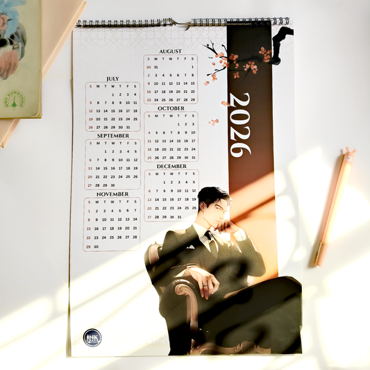 Men In Suit 2026 Wall Calendar