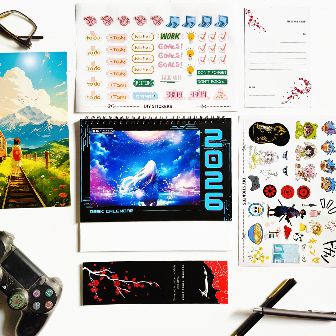 INKCHALK Anime 2026 Countdown Box [Lightmode Version]