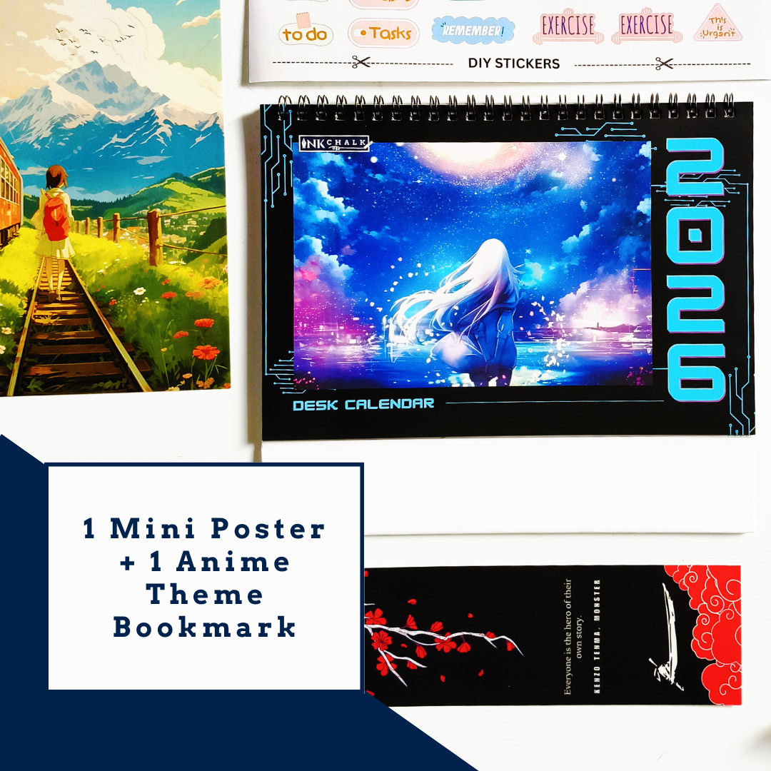INKCHALK Anime 2026 Countdown Box [Lightmode Version]