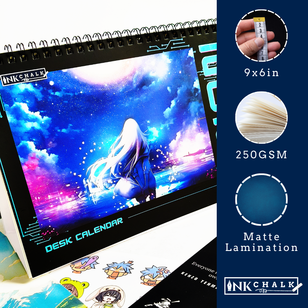 INKCHALK Anime 2026 Countdown Box [Lightmode Version]