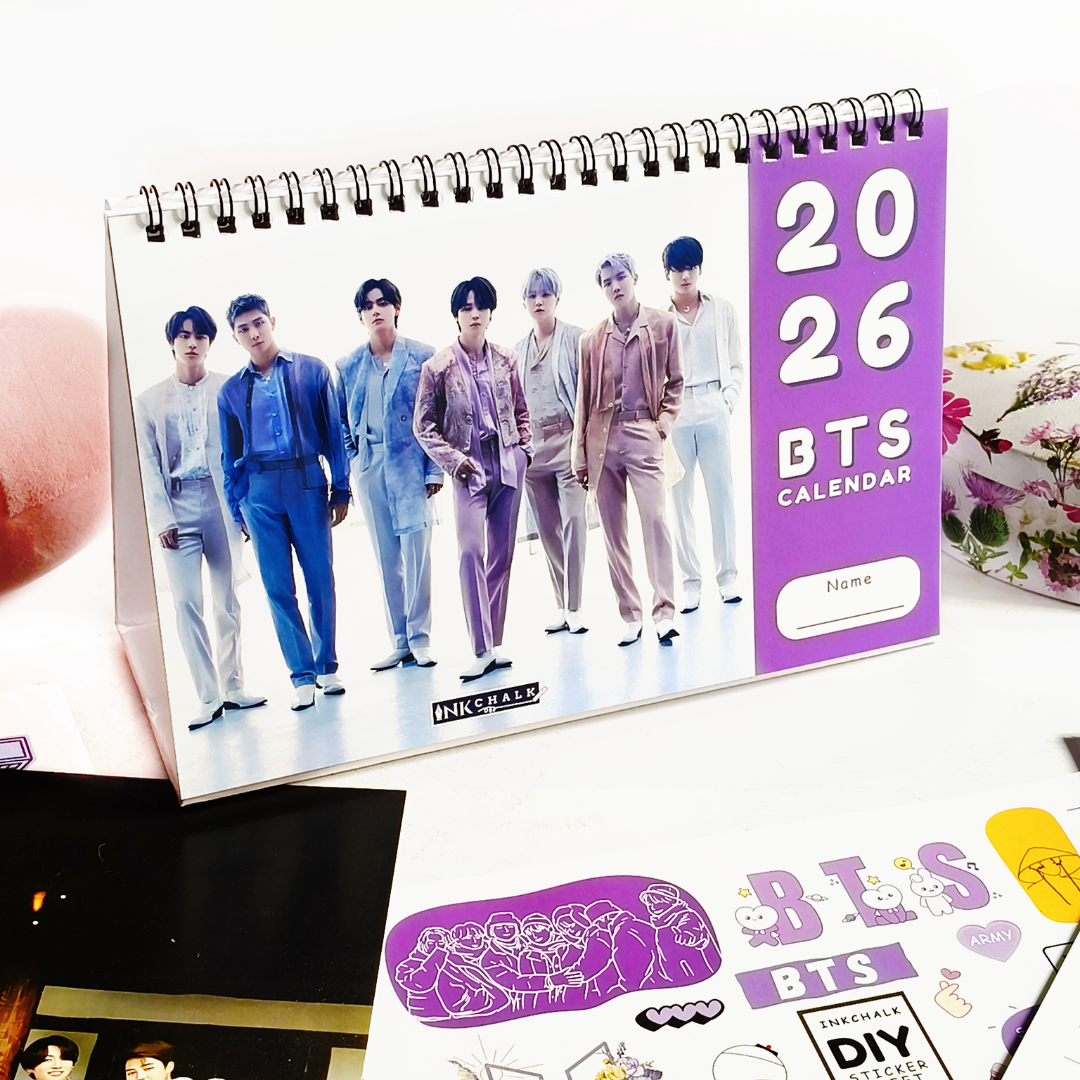 INKCHALK BTS 2026 Countdown Box [Lightmode]