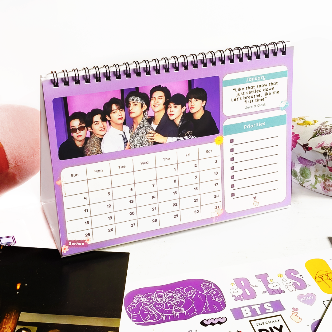 INKCHALK BTS 2026 Countdown Box [Lightmode]