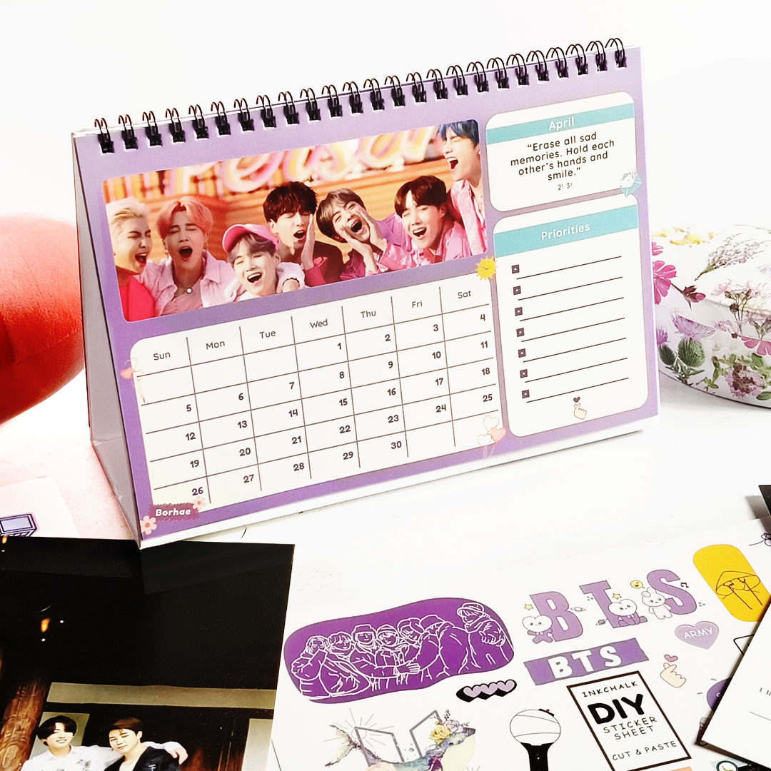 INKCHALK BTS 2026 Countdown Box [Lightmode]