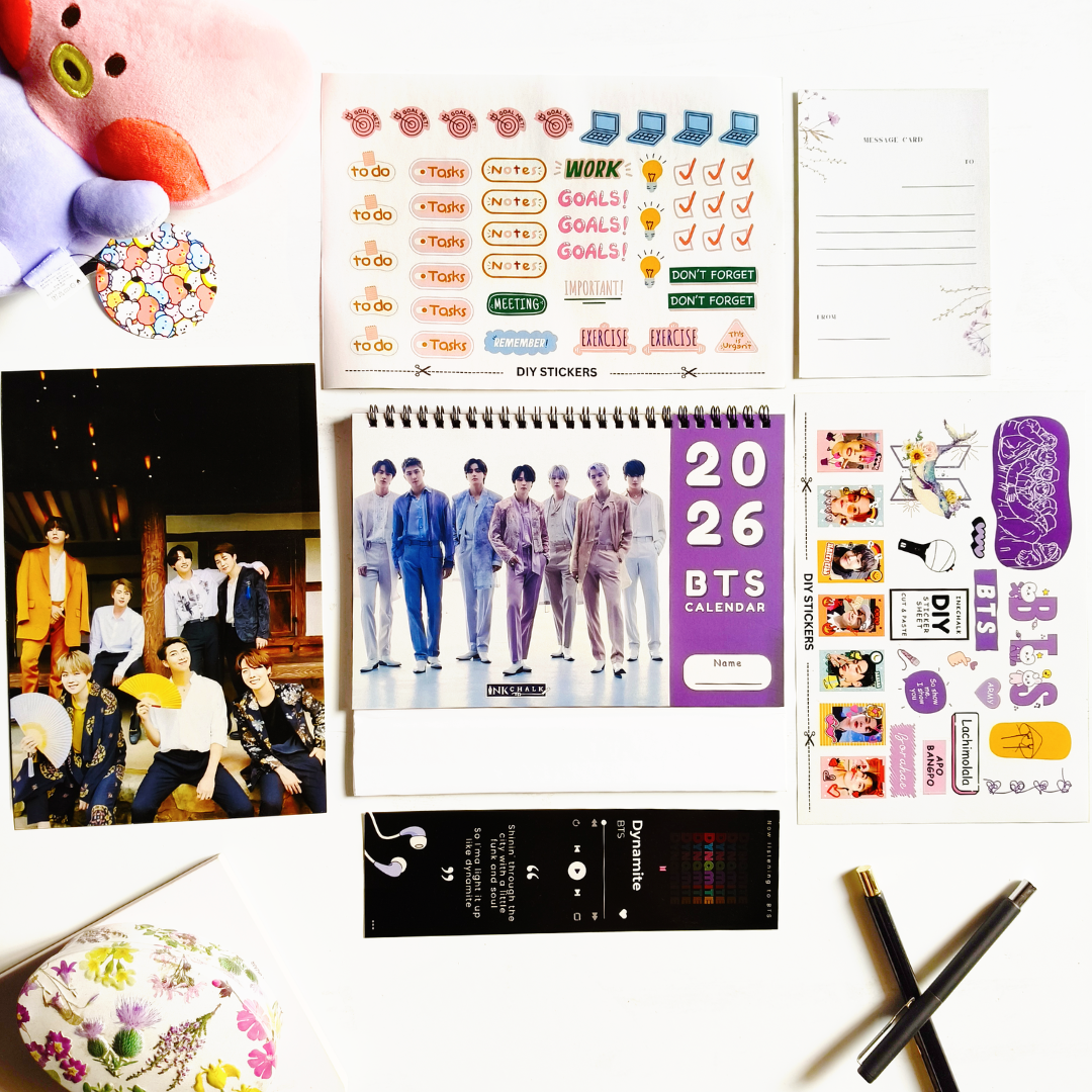 INKCHALK BTS 2026 Countdown Box [Lightmode]