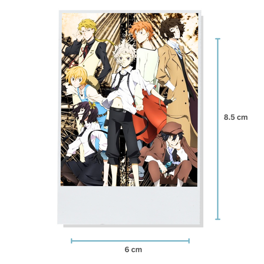 BUNGO STRAY DOGS Group Photocard 1 [Unofficial]