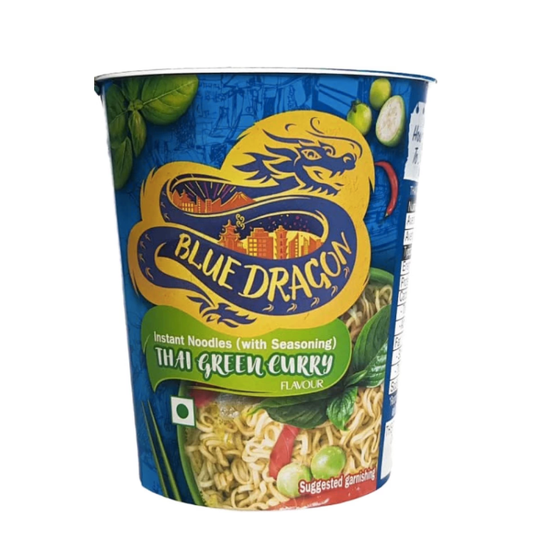 Blue Dragon Thai Green Curry Noodle Cup