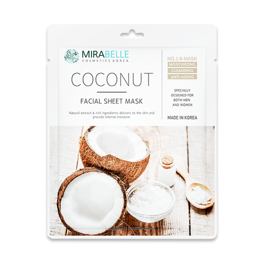 Mirabelle Coconut Facial Sheet Mask