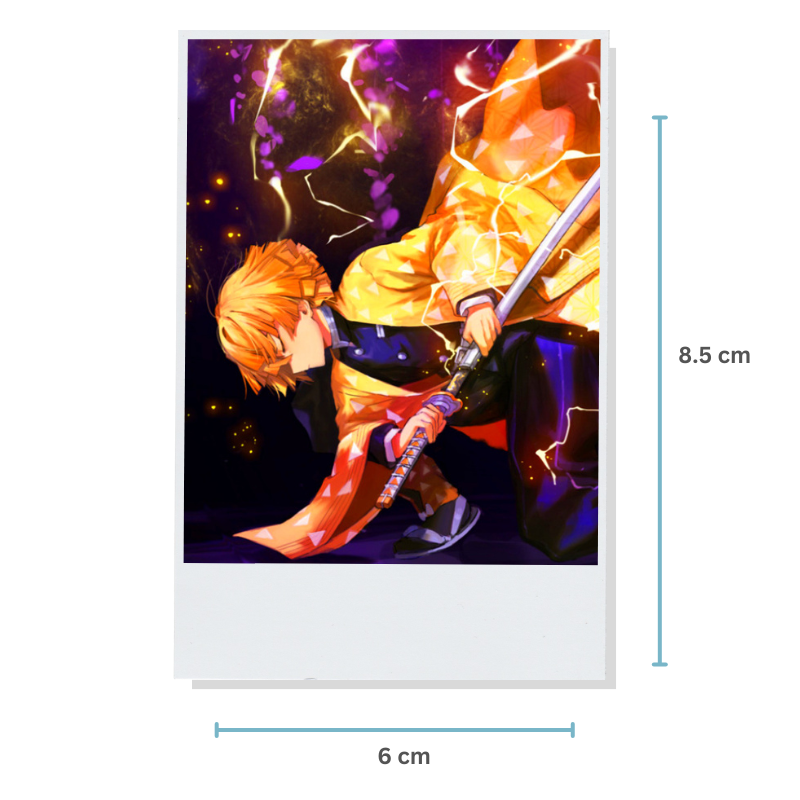 DEMON SLAYER ZENITSU Photocard 1 [Unofficial]