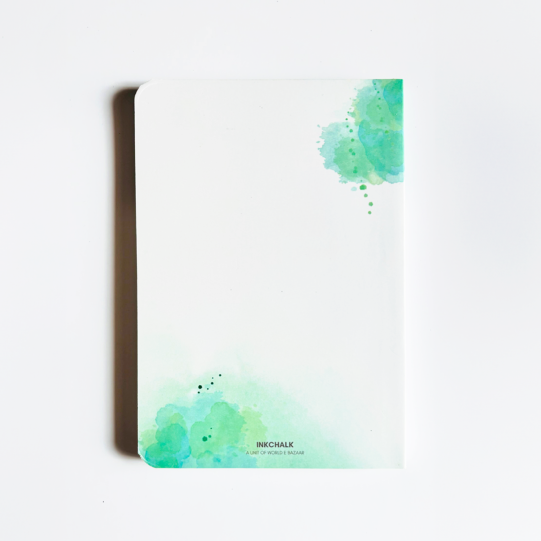 InkChalk FlowersBloomHope | A5 - Ruled Notebook