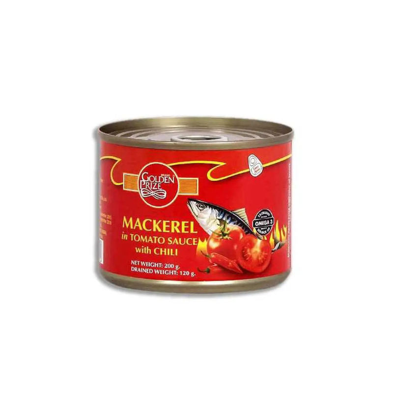 Golden Prize Mackerel In Tomato Sauce With Chilli