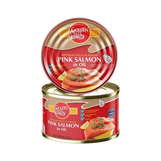 Golden Prize Pink Salmon In Oil