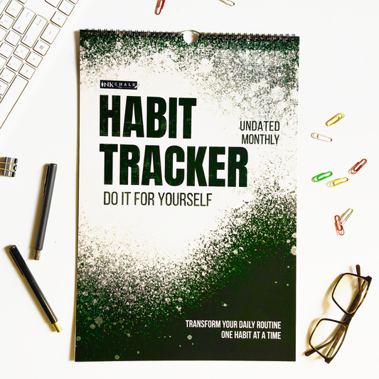 Habit Tracker Wall Planner