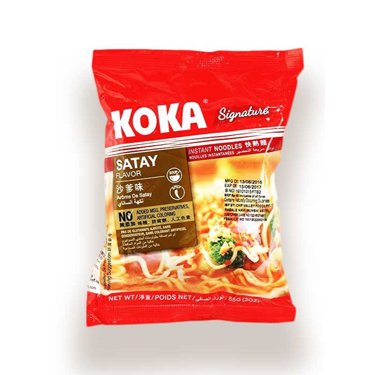 Koka Signature Satay Flavour Instant Noodles