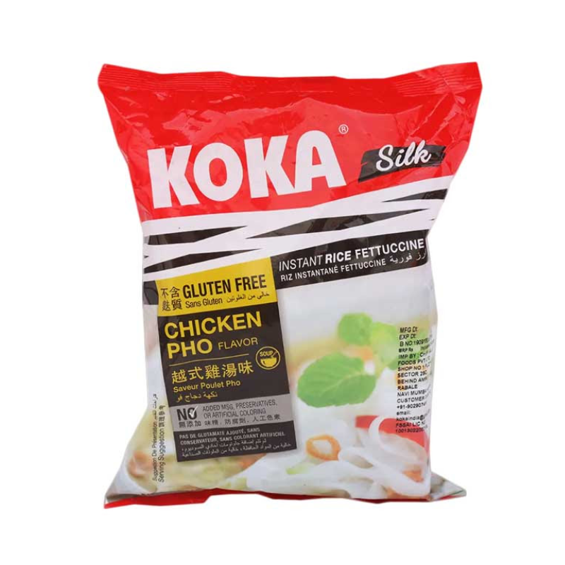 Koka Silk Gluten Free Rice Fettuccine Chicken Pho Flavour