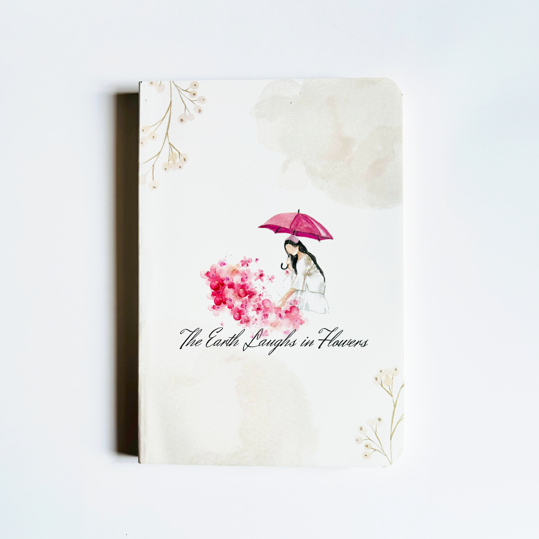 InkChalk LaughsInFlowers | A5 - Ruled Notebook