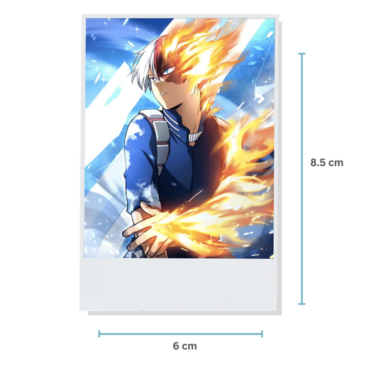 MY HERO ACADEMIA TODOROKI Photocard 1 [Unofficial]