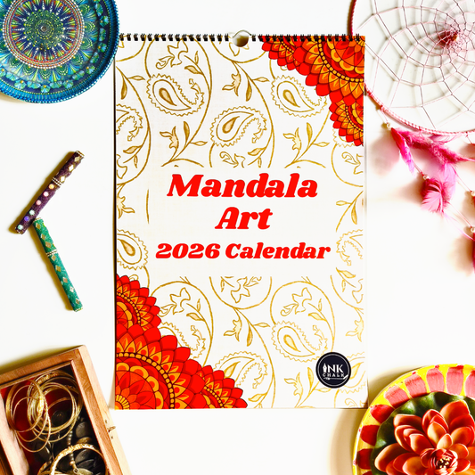 Mandala Art 2026 Wall Calendar