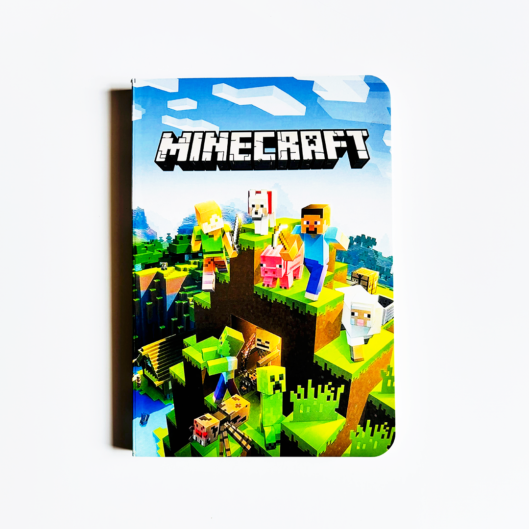 InkChalk Minecraft | A5 - Ruled Notebook