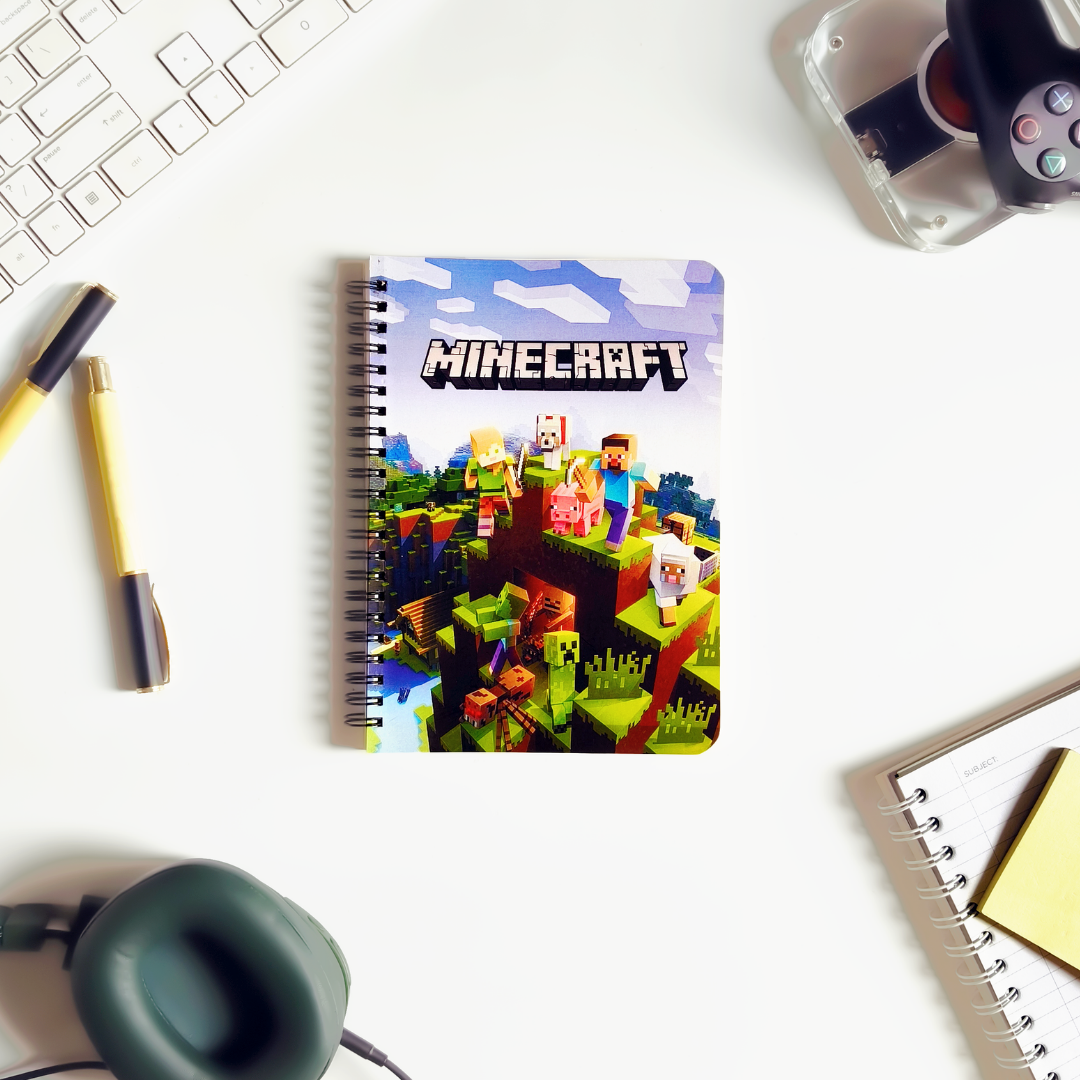 InkChalk Minecraft | A5 - Ruled Notebook