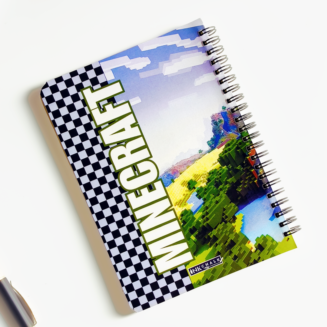 InkChalk Minecraft | A5 - Ruled Notebook