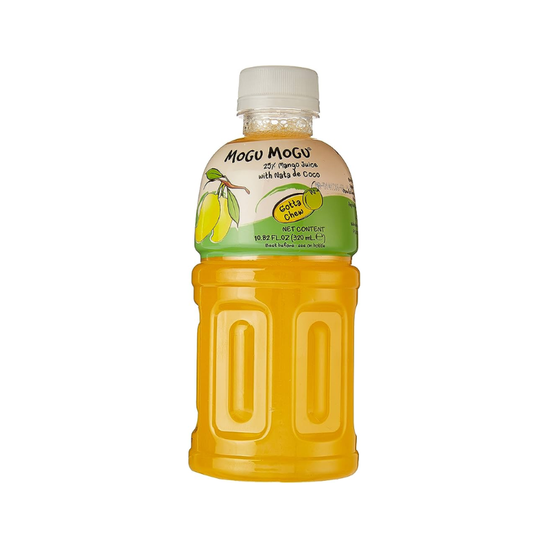 Mogu Mogu Mango Juice 25% With Nata De Coco