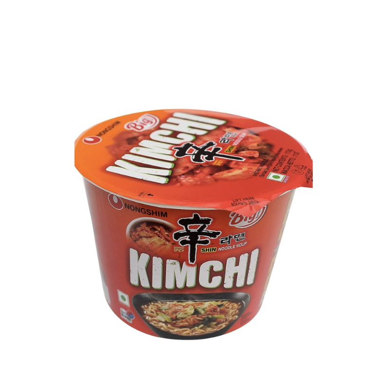Nongshim Big Bowl Noodle Shin Kimchi Flavour