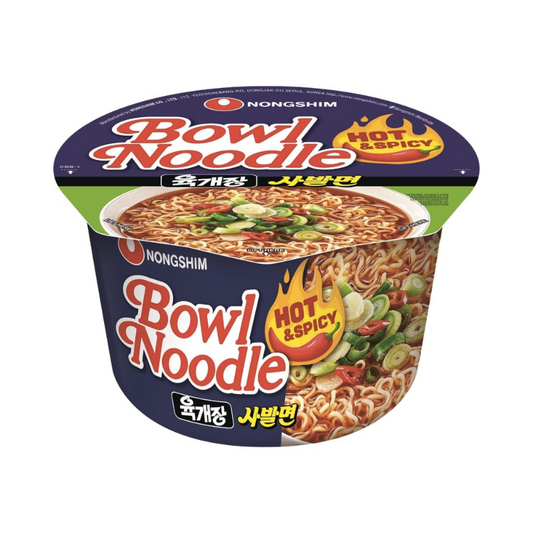 Nongshim Bowl Noodle Soup Hot & Spicy