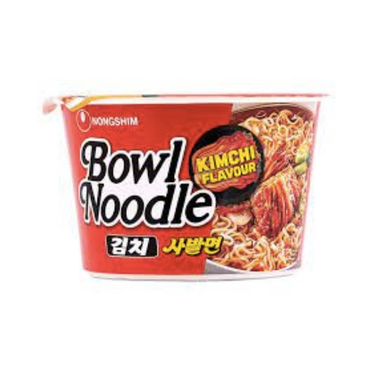 Nongshim Bowl Noodle Soup Kimchi Flavour