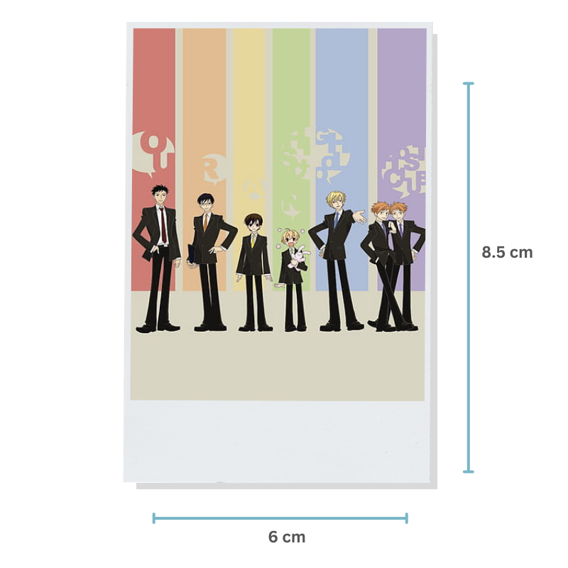 OURAN HIGH SCHOOL HOST CLUB Group Photocard 1 [Unofficial]